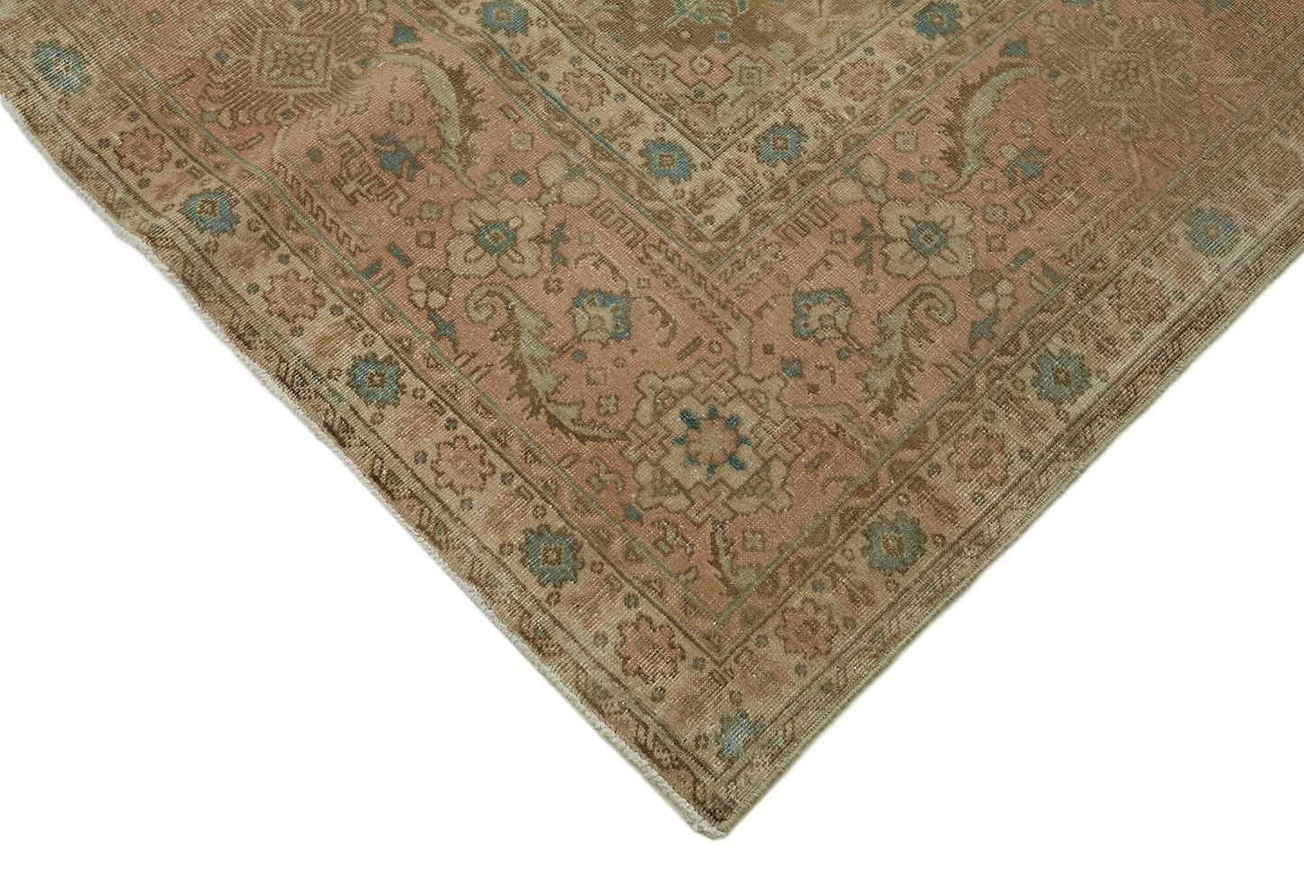 10x13 Beige Vintage Large Area Rug - 43979