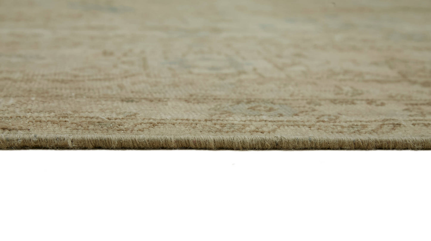 10x13 Beige Vintage Large Area Rug - 43979