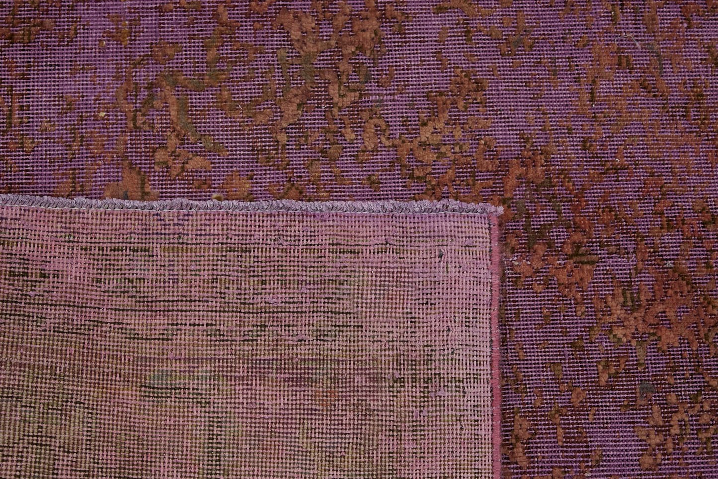 9x13 Purple Overdyed Large Area Rug - 43989