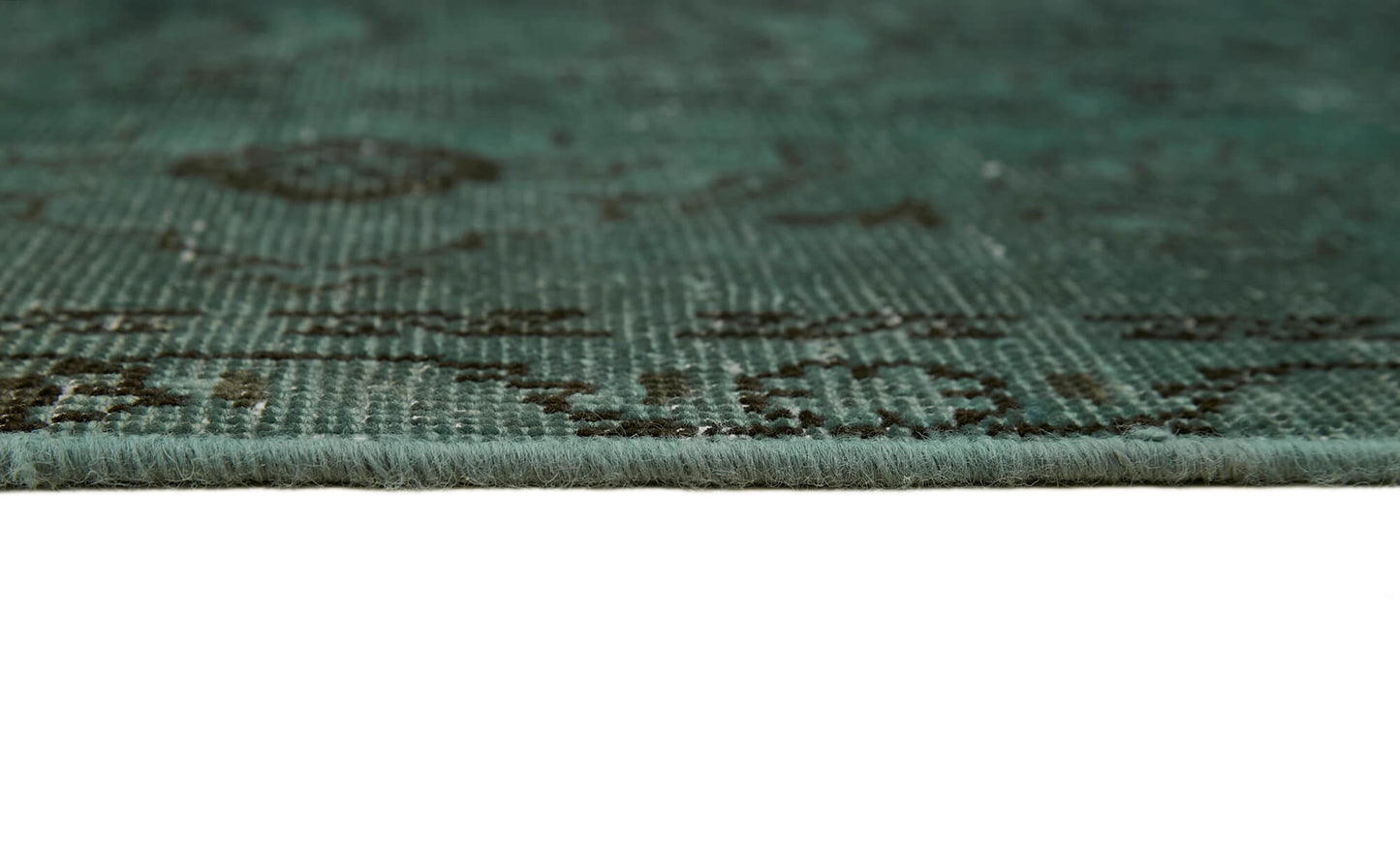 10x13 Turquoise Overdyed Large Area Rug - 43997