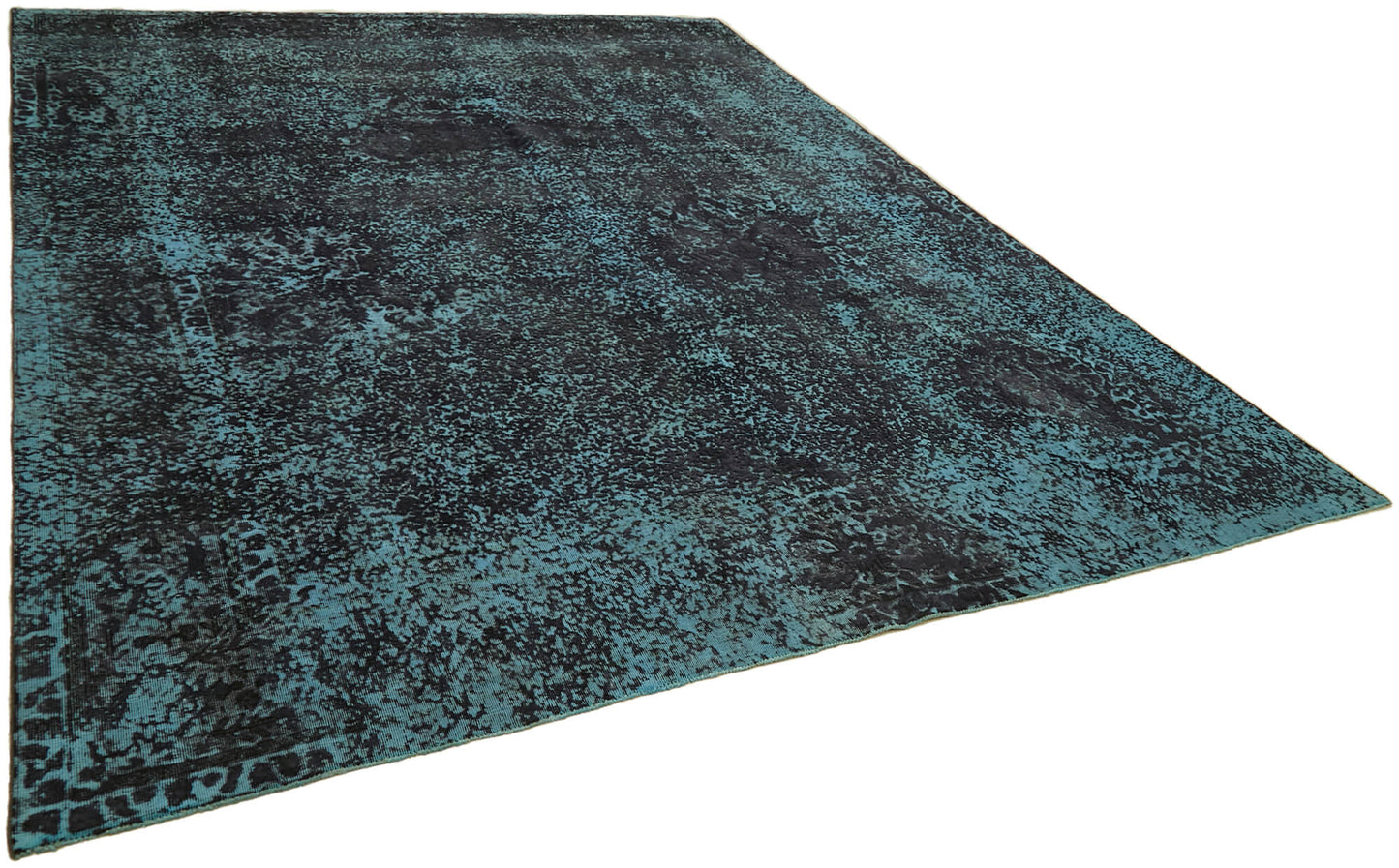 10x12 Black Overdyed Large Area Rug - 44004