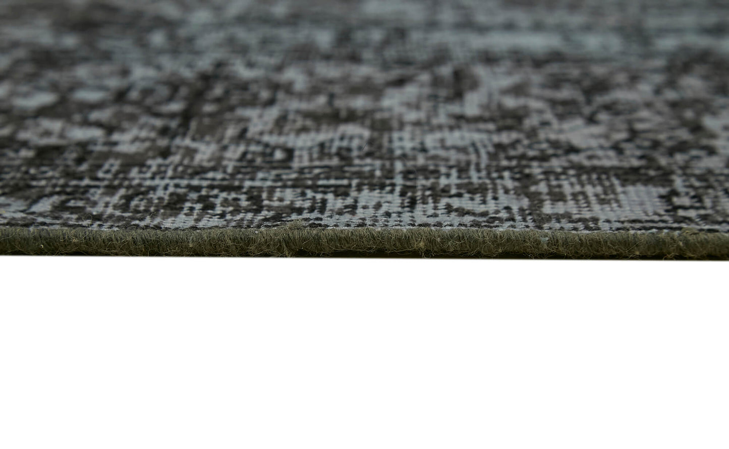 8x11 Grey Overdyed Large Area Rug - 44008