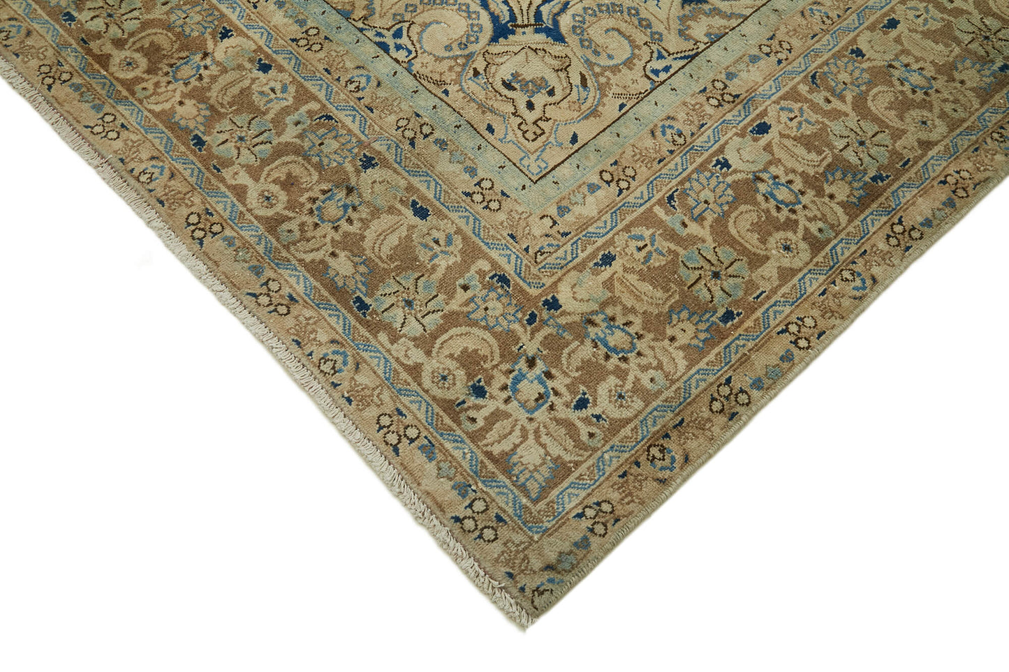 9x12 Beige Vintage Large Area Rug - 44014