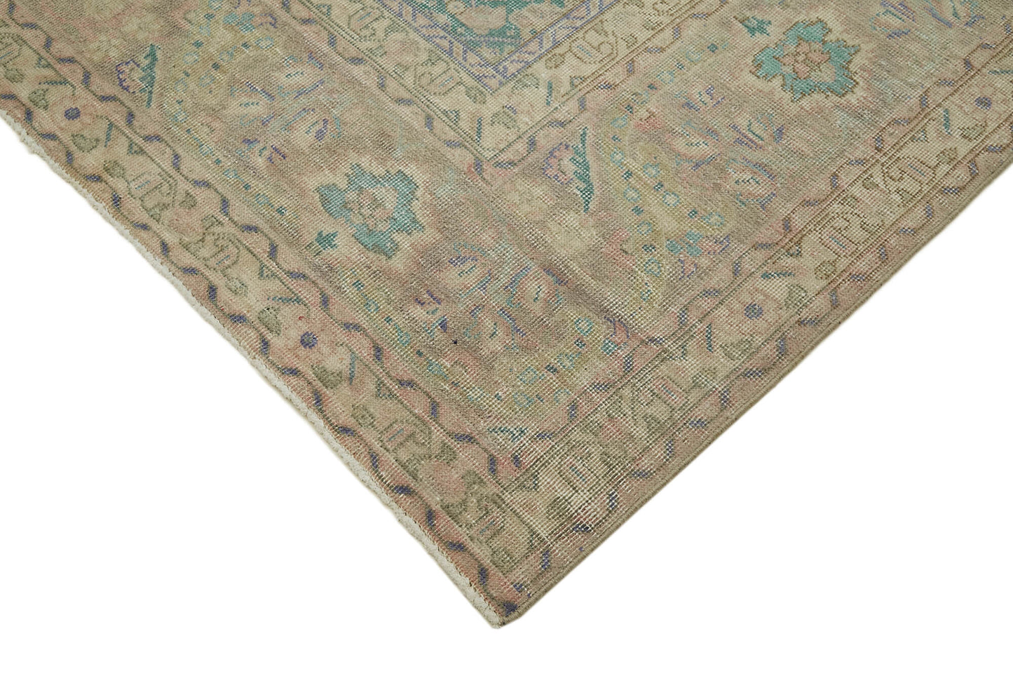 10x13 Beige Vintage Large Area Rug - 44021