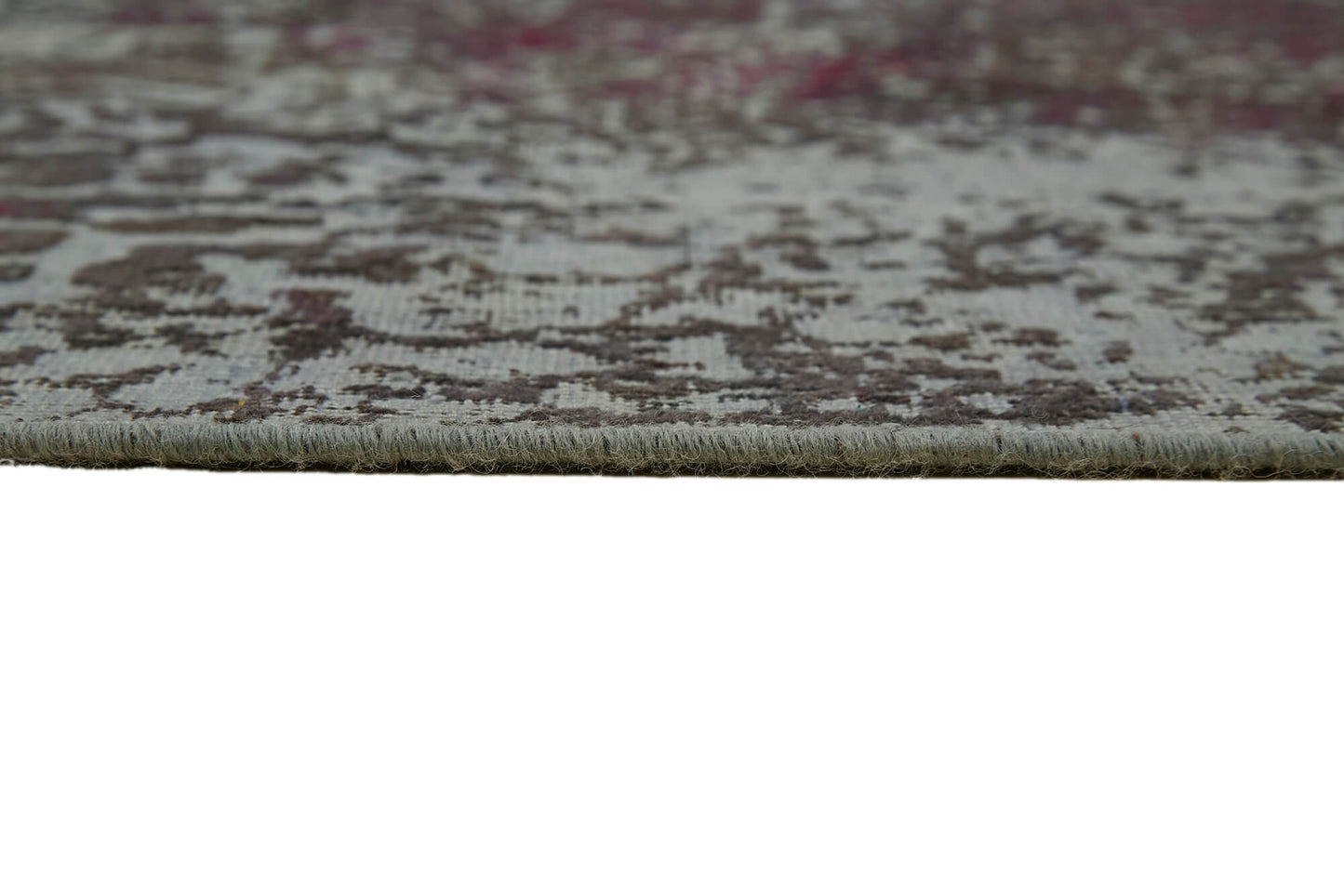 8x11 Grey Overdyed Large Area Rug - 44026