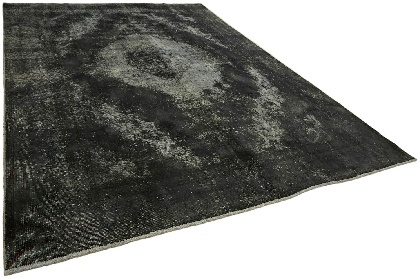 9x12 Black Overdyed Large Area Rug - 44033