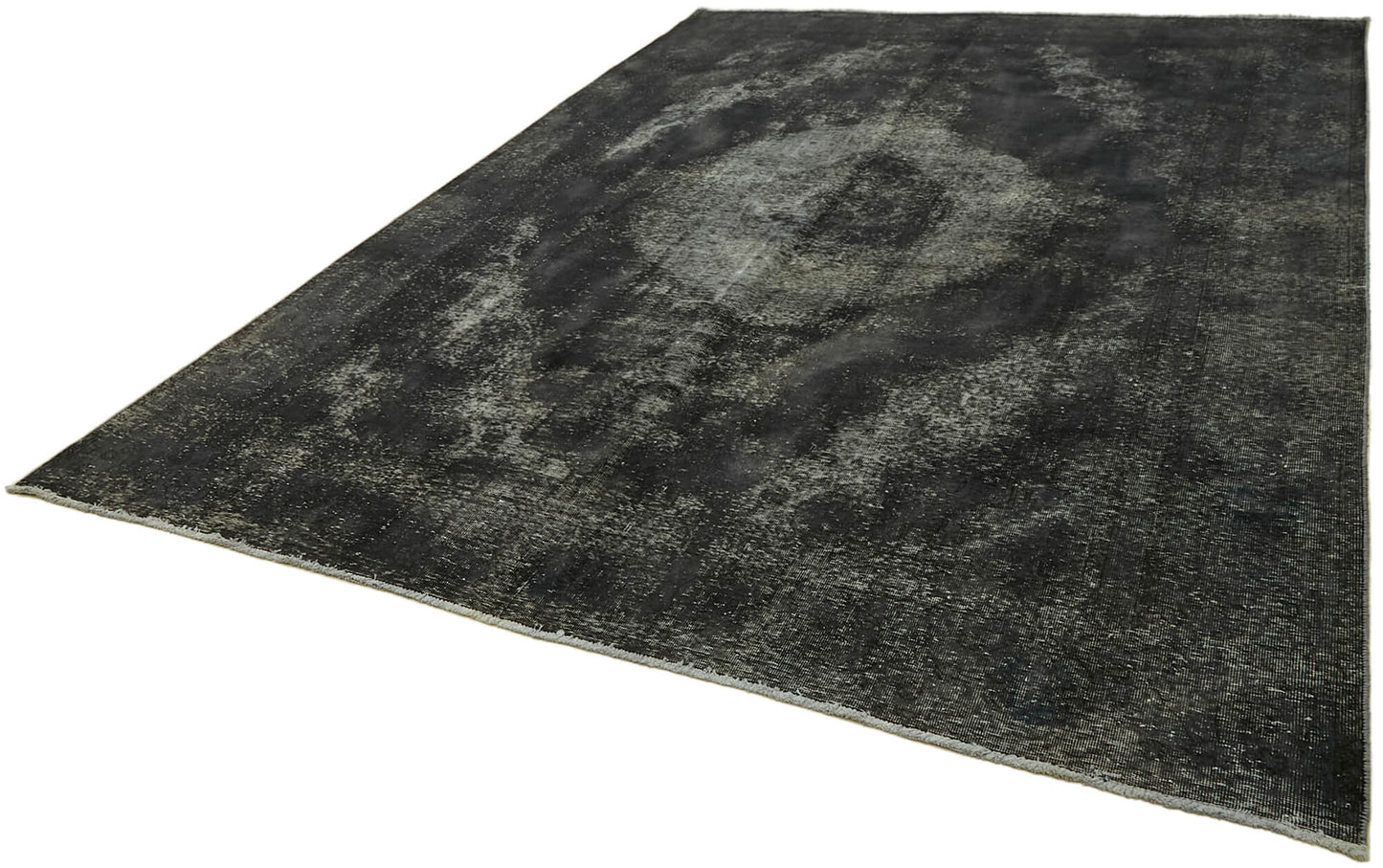 9x12 Black Overdyed Large Area Rug - 44033