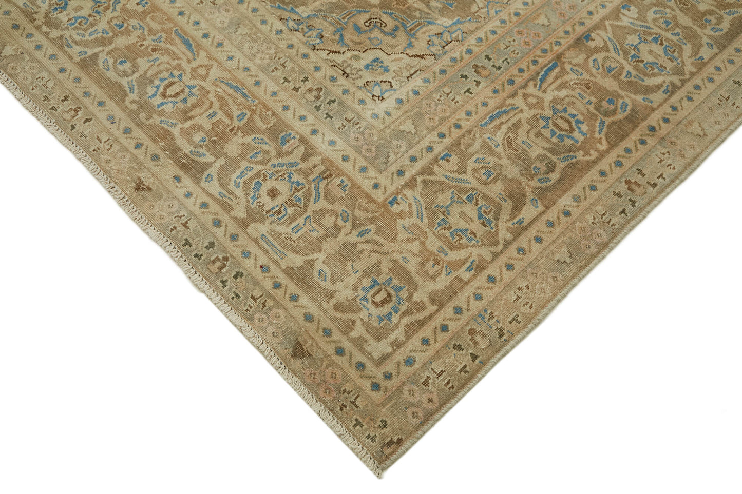 9x12 Beige Vintage Large Area Rug - 44035