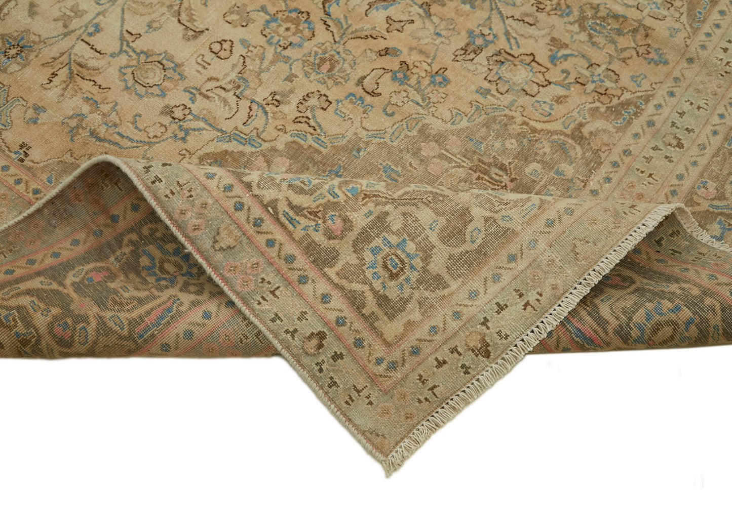 9x12 Beige Vintage Large Area Rug - 44035