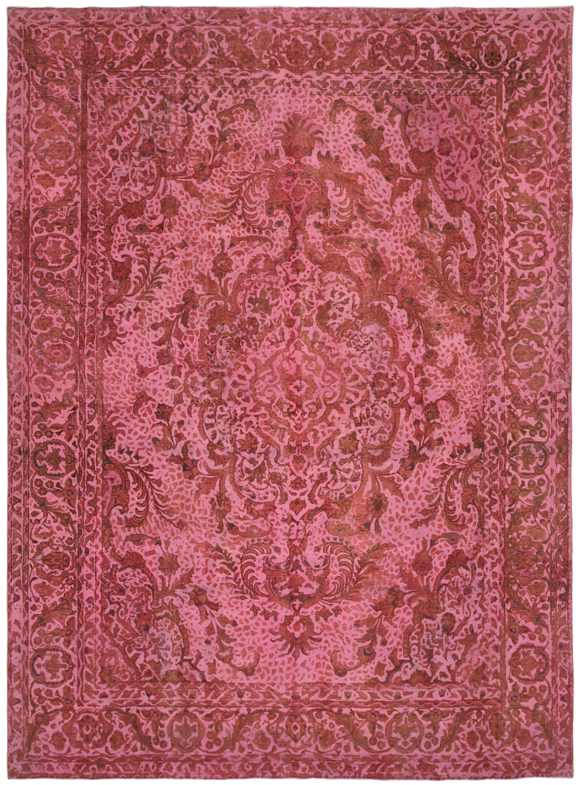 10x13 Red Overdyed Large Area Rug - 44037