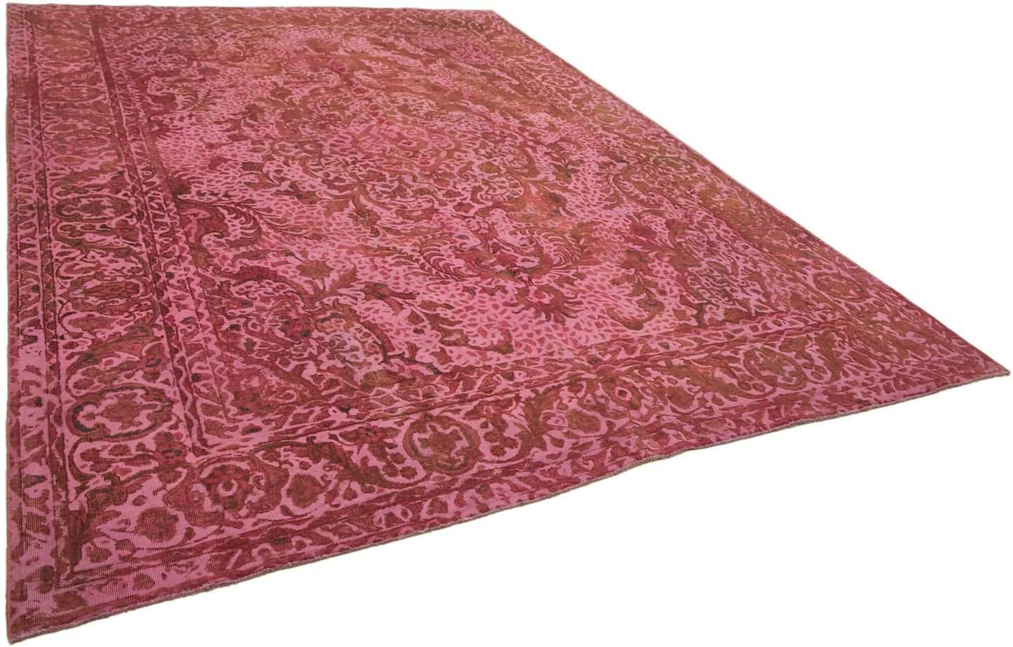 10x13 Red Overdyed Large Area Rug - 44037