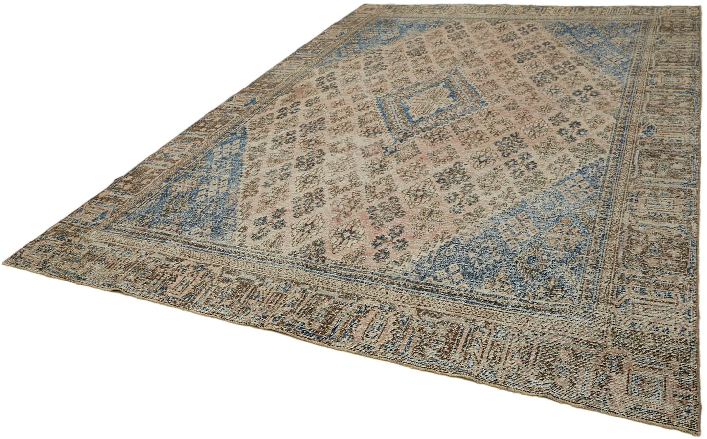 9x12 Beige Vintage Large Area Rug - 44048