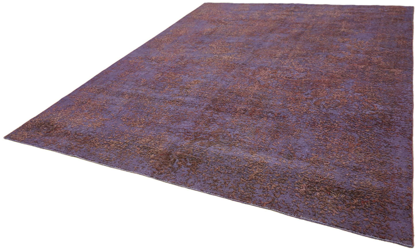 10x12 Purple Overdyed Large Area Rug - 44051