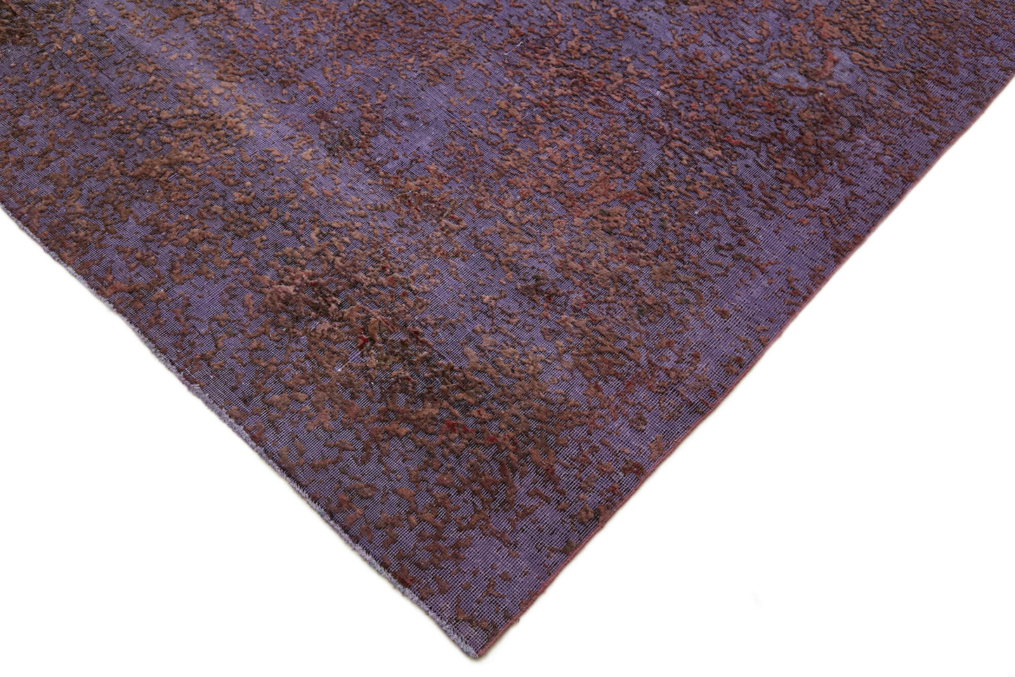 10x12 Purple Overdyed Large Area Rug - 44051