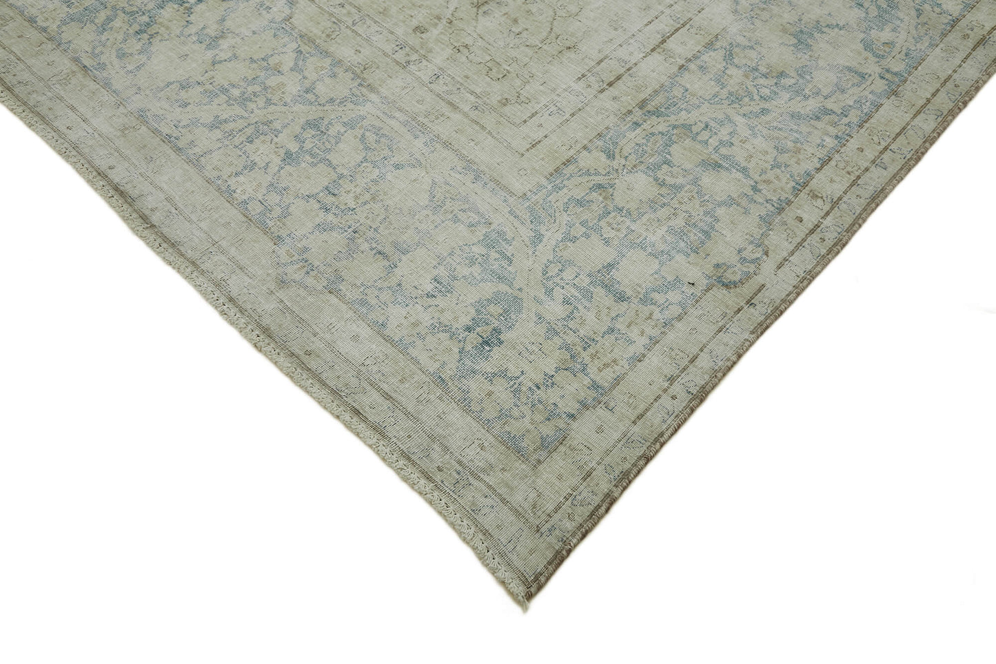 10x13 Beige Vintage Large Area Rug - 44061