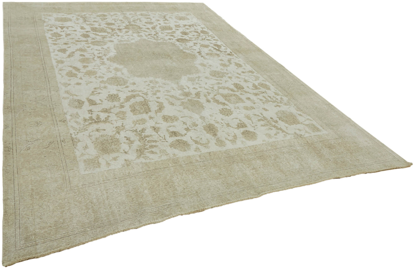 9x12 Beige Vintage Large Area Rug - 44069