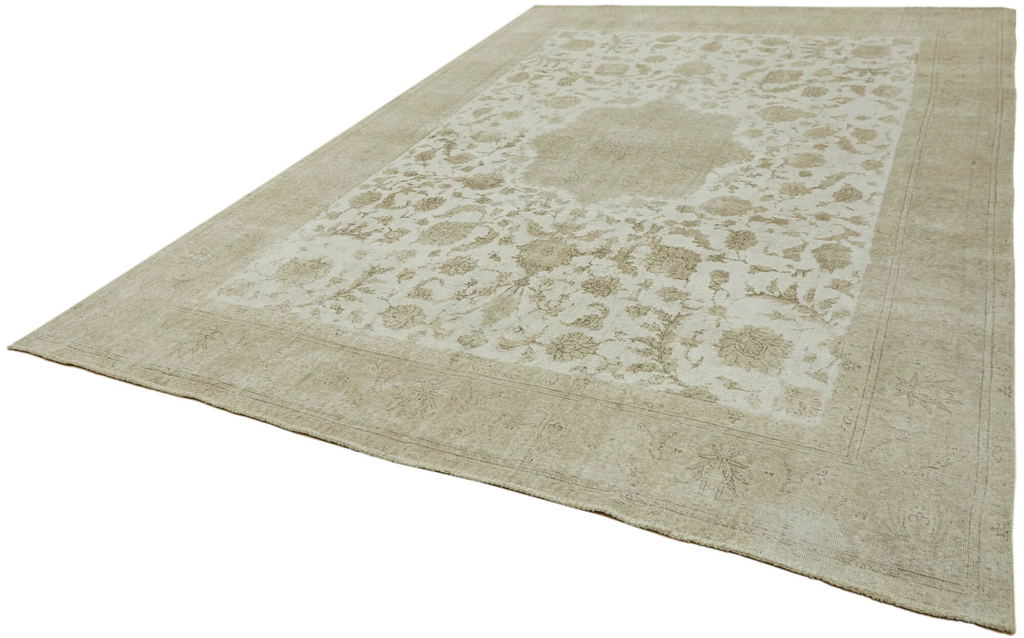 9x12 Beige Vintage Large Area Rug - 44069