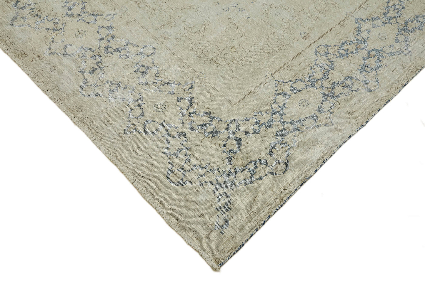 10x14 Beige Vintage Large Area Rug - 44074