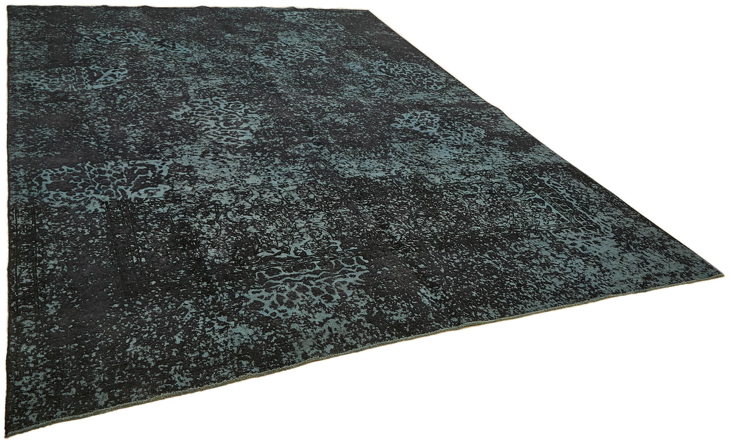 10x13 Black Overdyed Large Area Rug - 44111