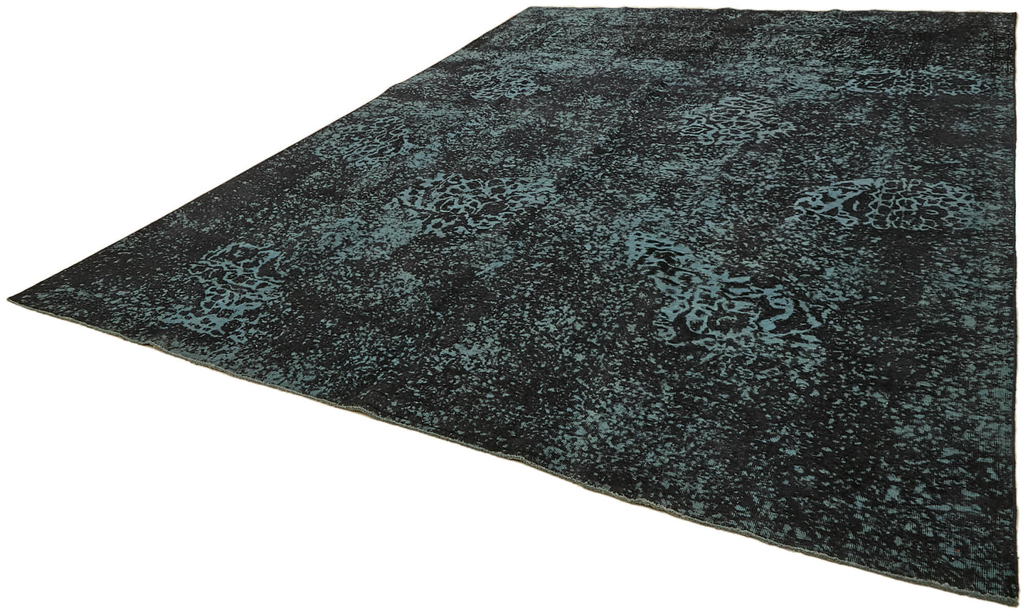 10x13 Black Overdyed Large Area Rug - 44111