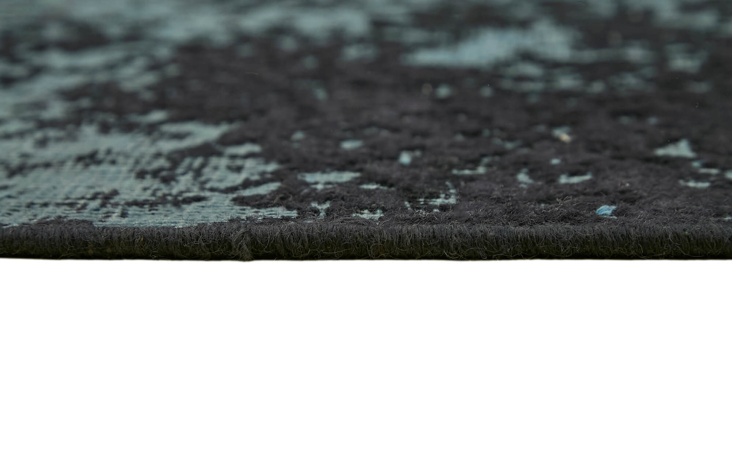 10x13 Black Overdyed Large Area Rug - 44111