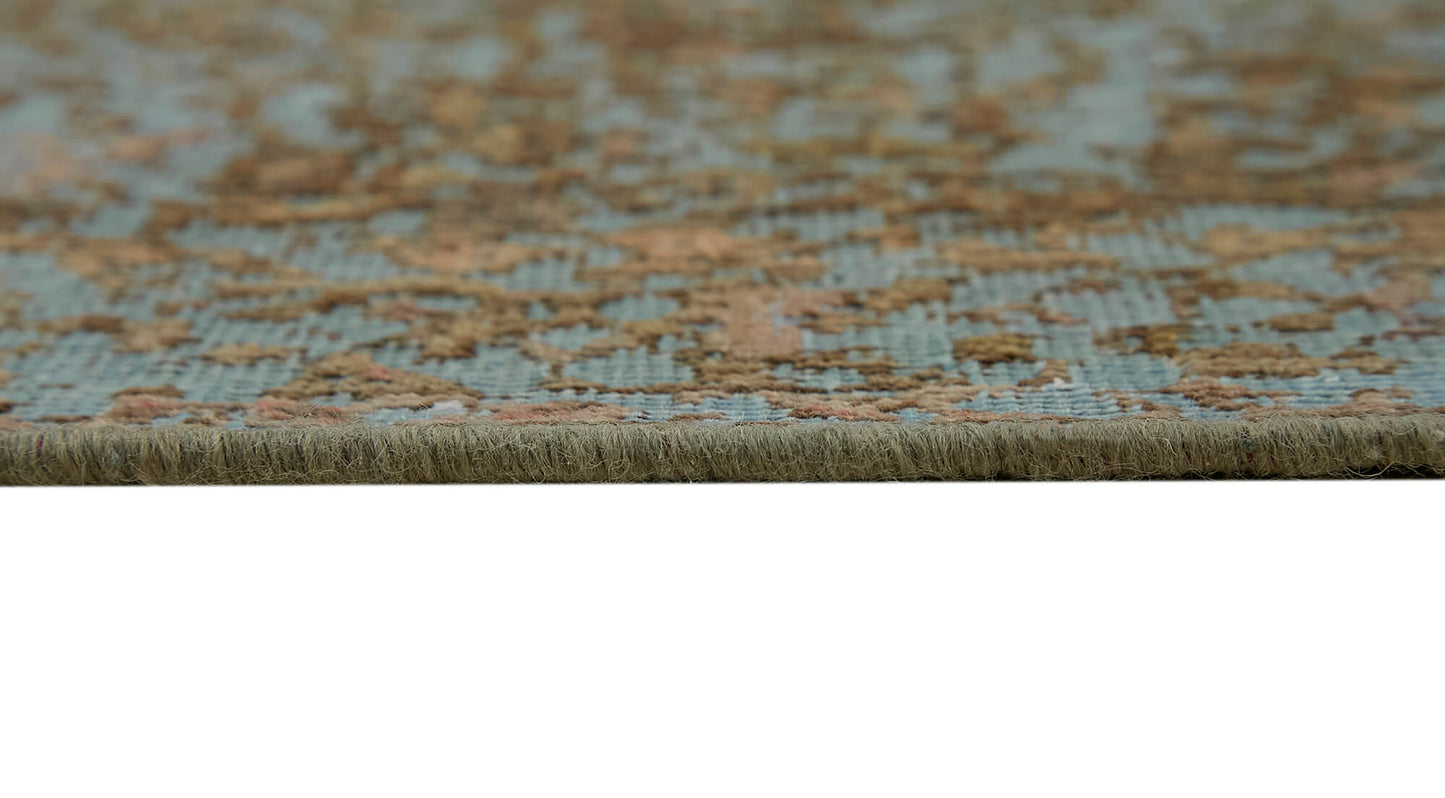 8x11 Blue Overdyed Large Area Rug - 44116