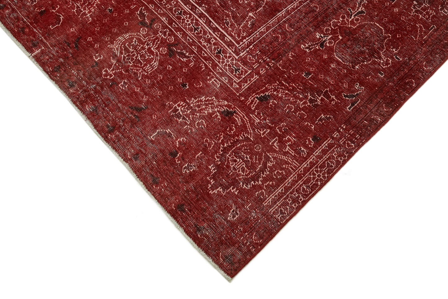 10x13 Red Overdyed Large Area Rug - 44120