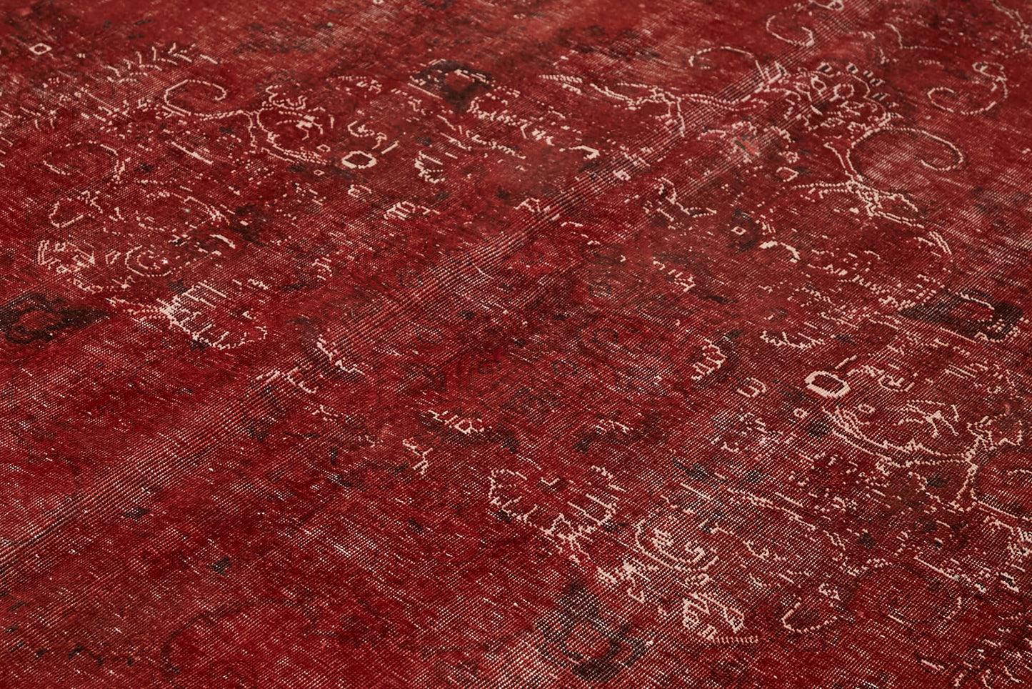 10x13 Red Overdyed Large Area Rug - 44120