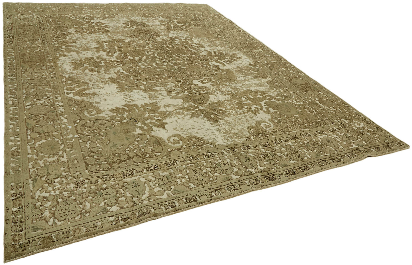 9x12 Beige Vintage Large Area Rug - 44130