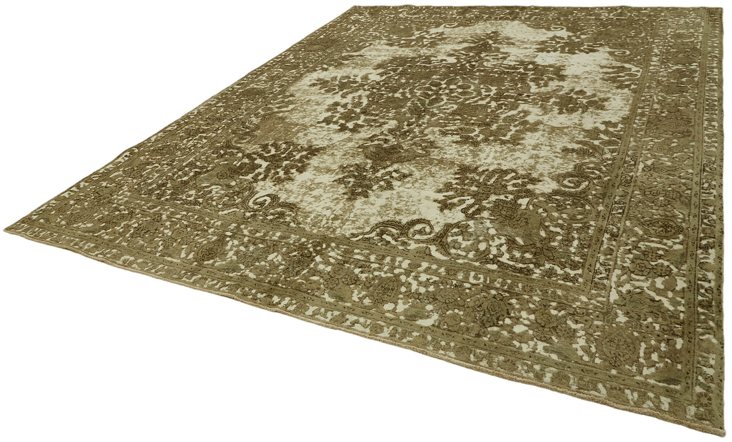 9x12 Beige Vintage Large Area Rug - 44130