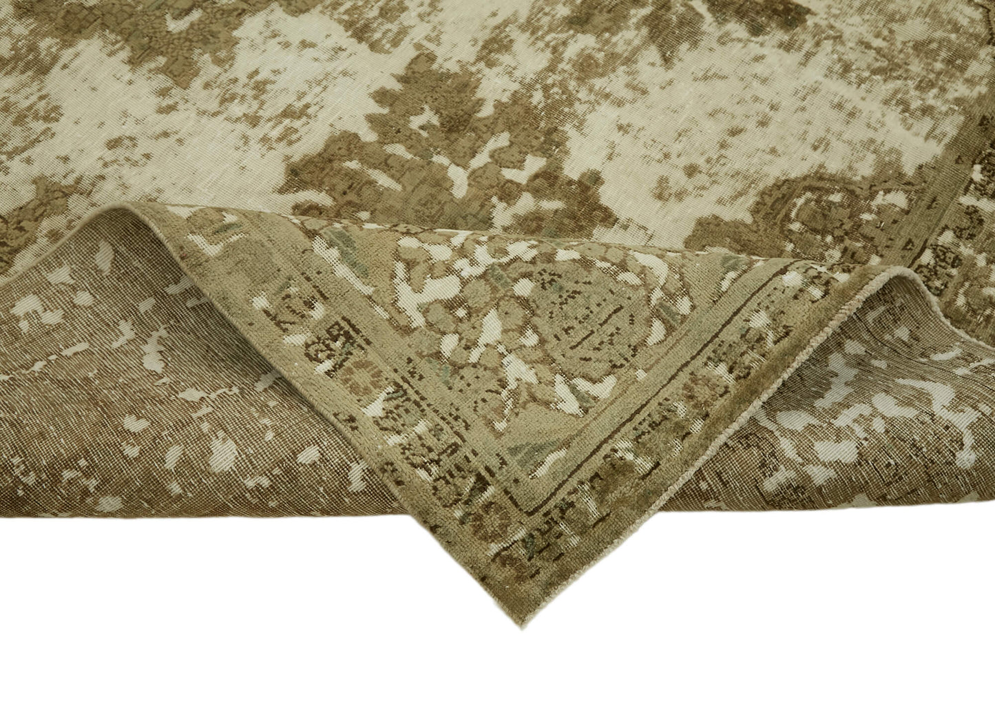 9x12 Beige Vintage Large Area Rug - 44130