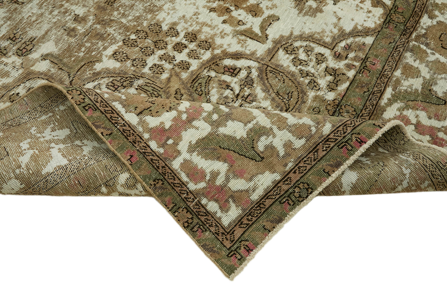 9x13 Beige Vintage Large Area Rug - 44138