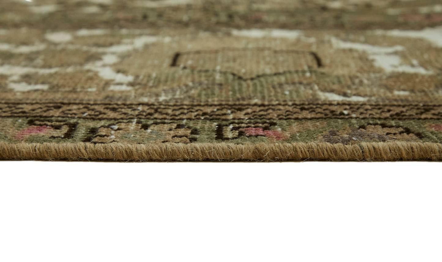 9x13 Beige Vintage Large Area Rug - 44138