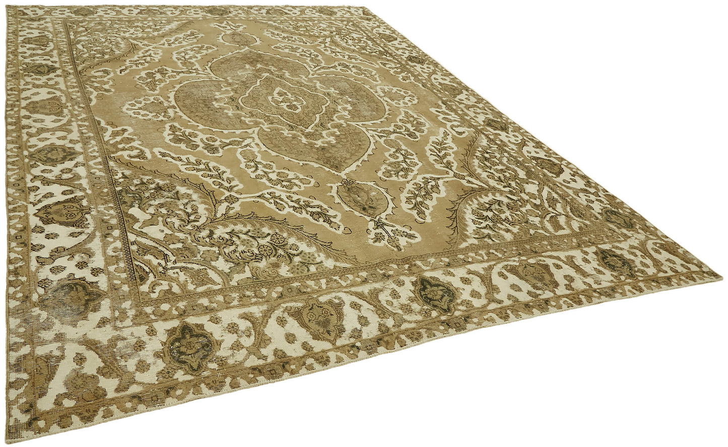 9x12 Beige Vintage Large Area Rug - 44142