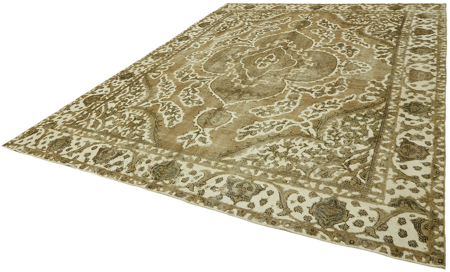 9x12 Beige Vintage Large Area Rug - 44142