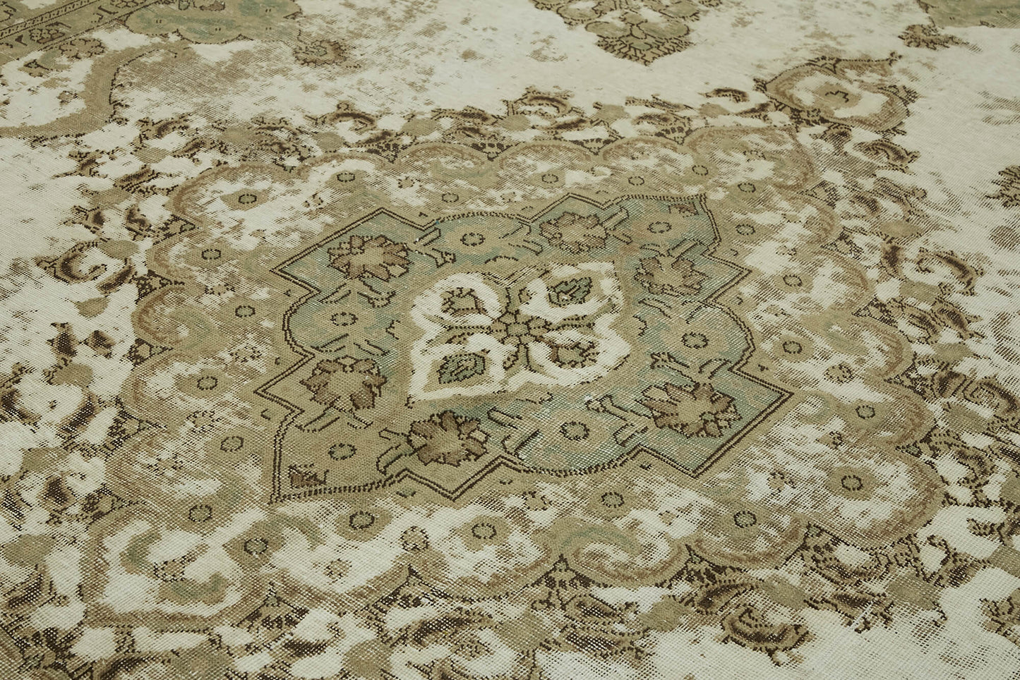 9x13 Beige Vintage Large Area Rug - 44145