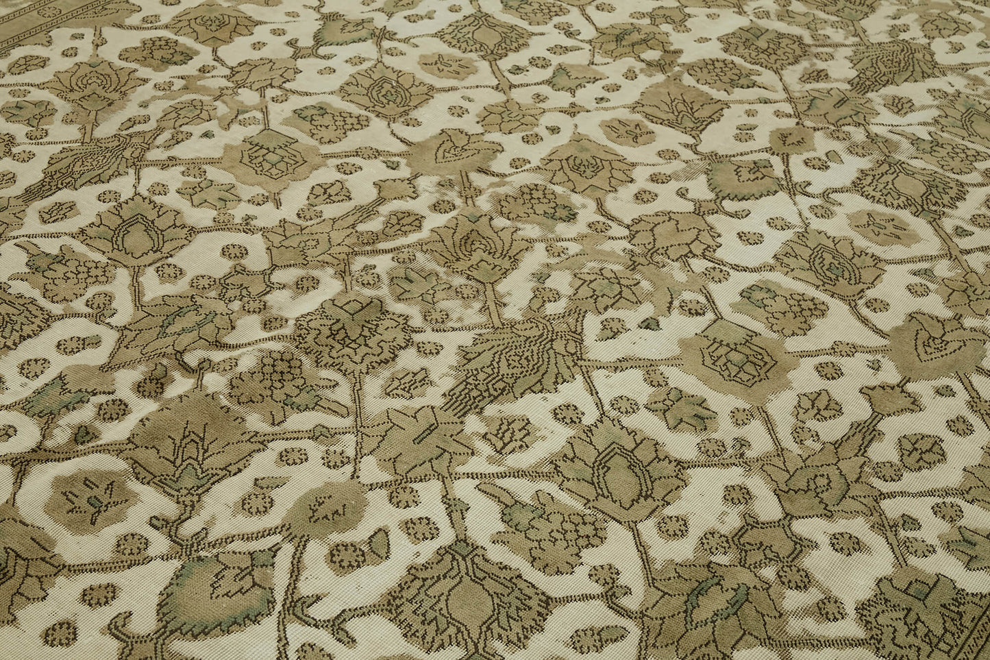 9x12 Beige Vintage Large Area Rug - 44146