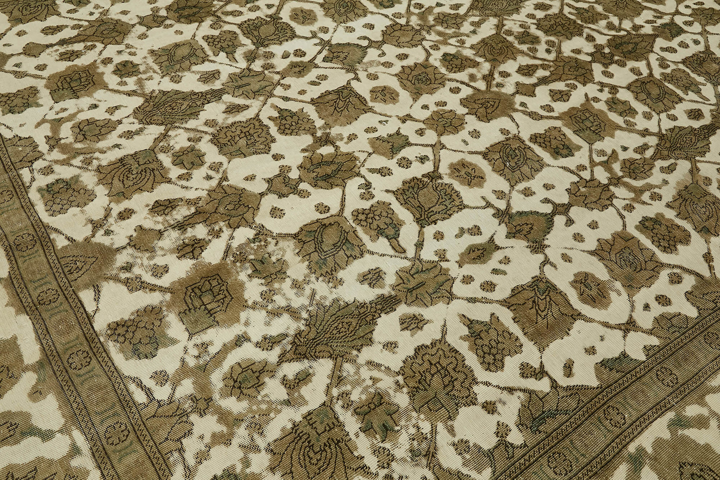 9x12 Beige Vintage Large Area Rug - 44146