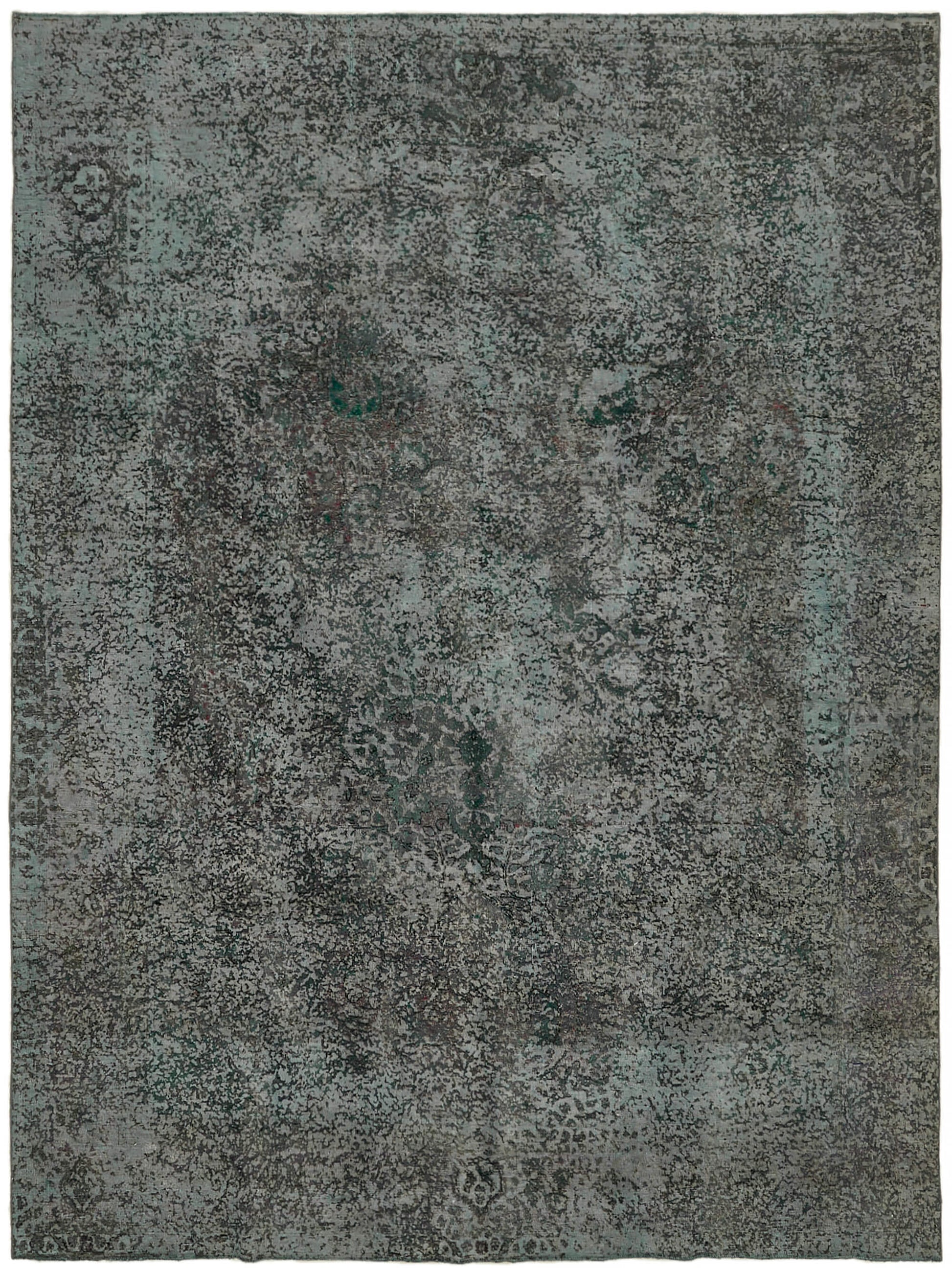 10x13 Grey Overdyed Large Area Rug - 44156