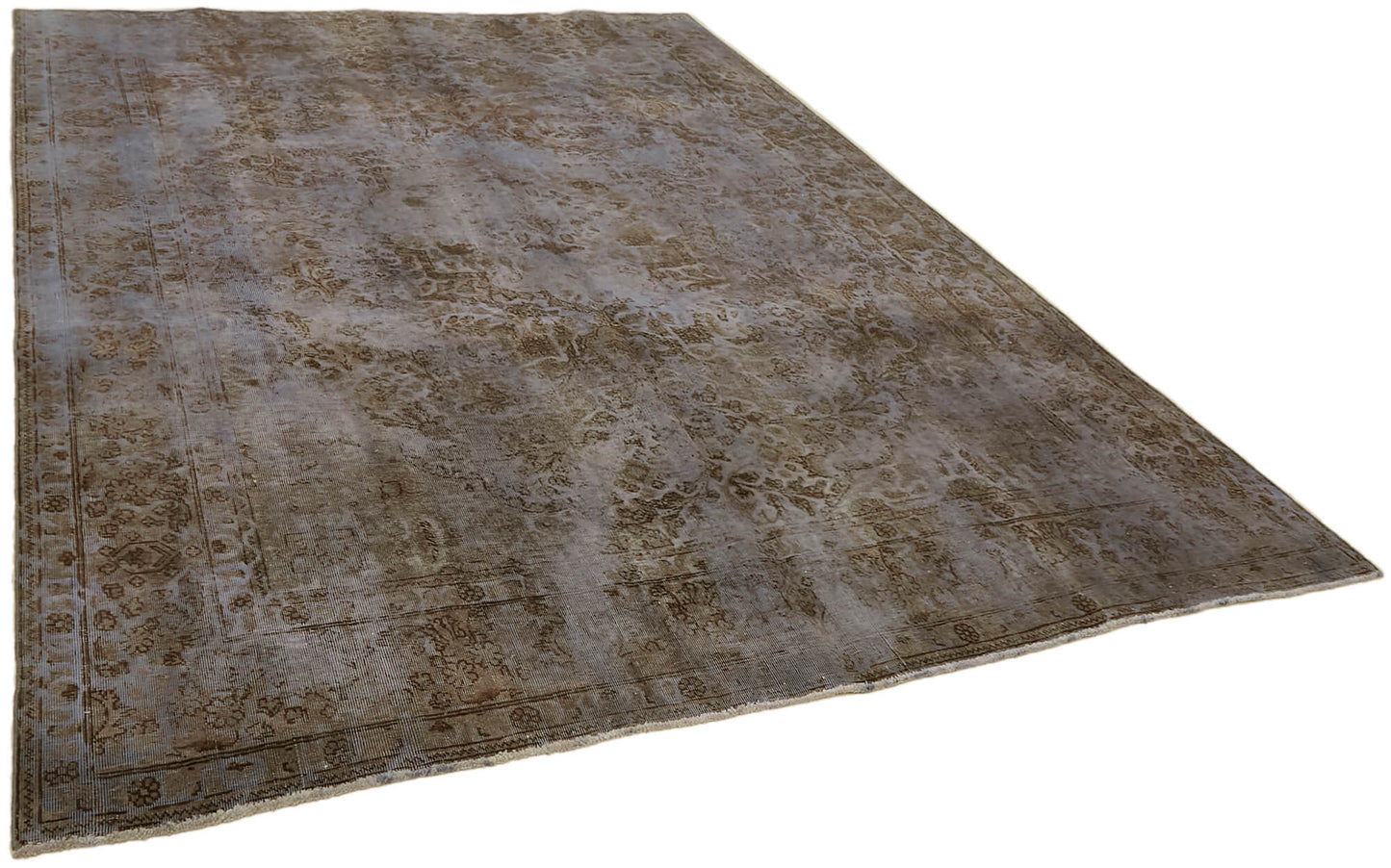 8x10 Grey Vintage Large Area Rug - 44171