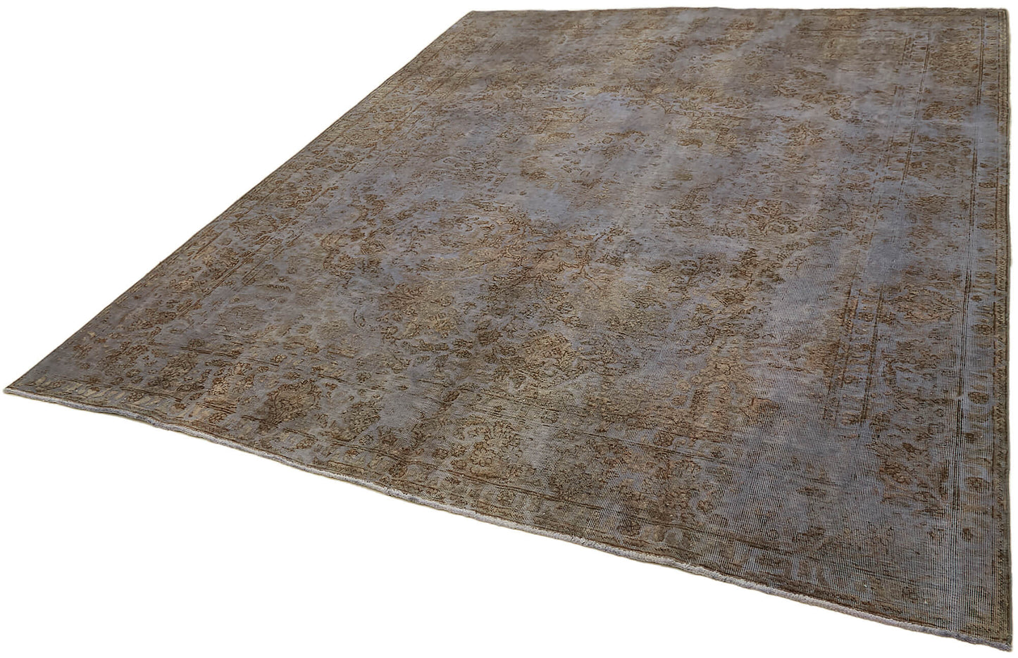 8x10 Grey Vintage Large Area Rug - 44171