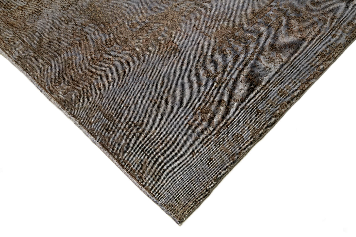 8x10 Grey Vintage Large Area Rug - 44171