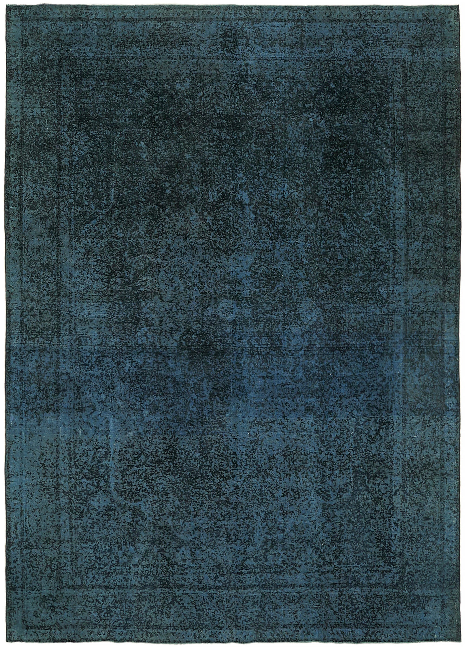 8x11 Blue Overdyed Large Area Rug - 44180