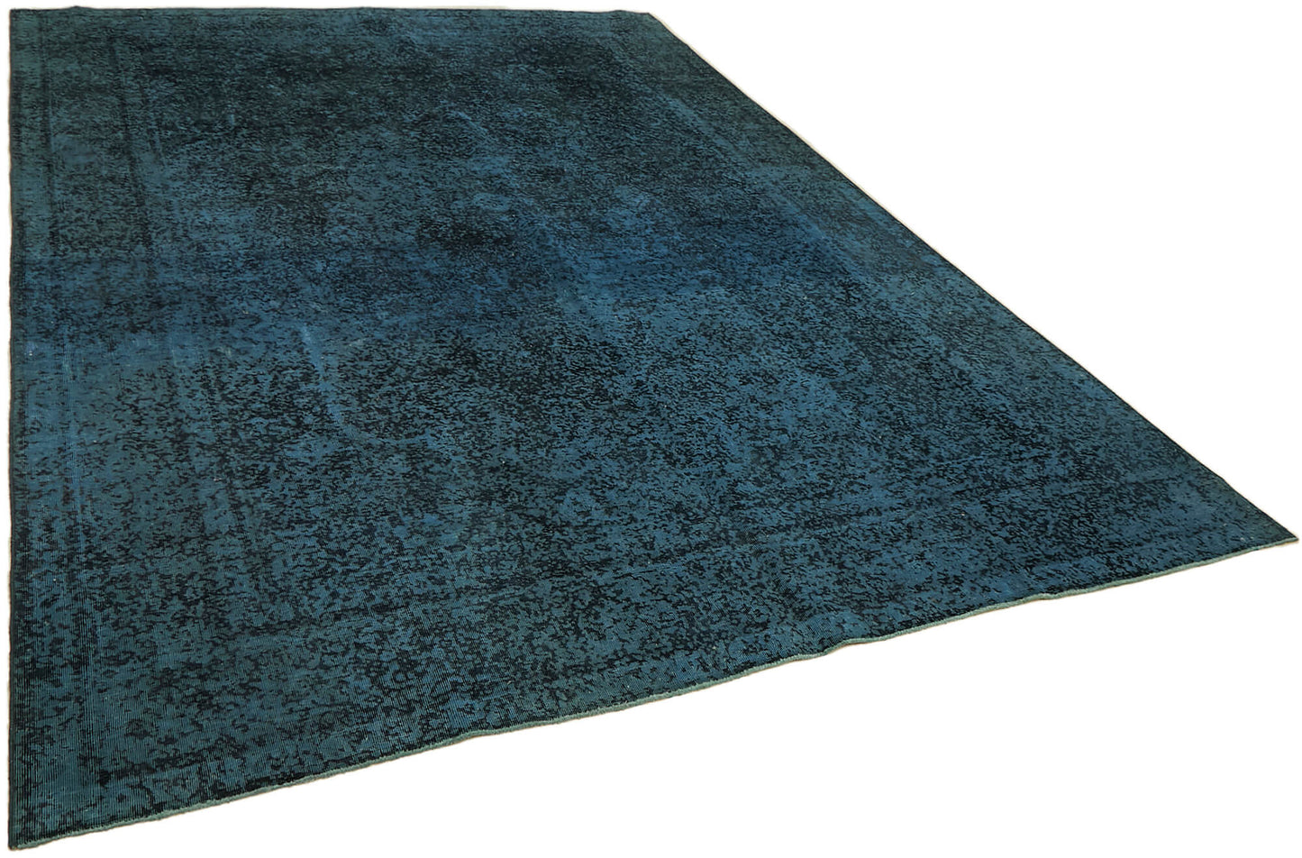 8x11 Blue Overdyed Large Area Rug - 44180