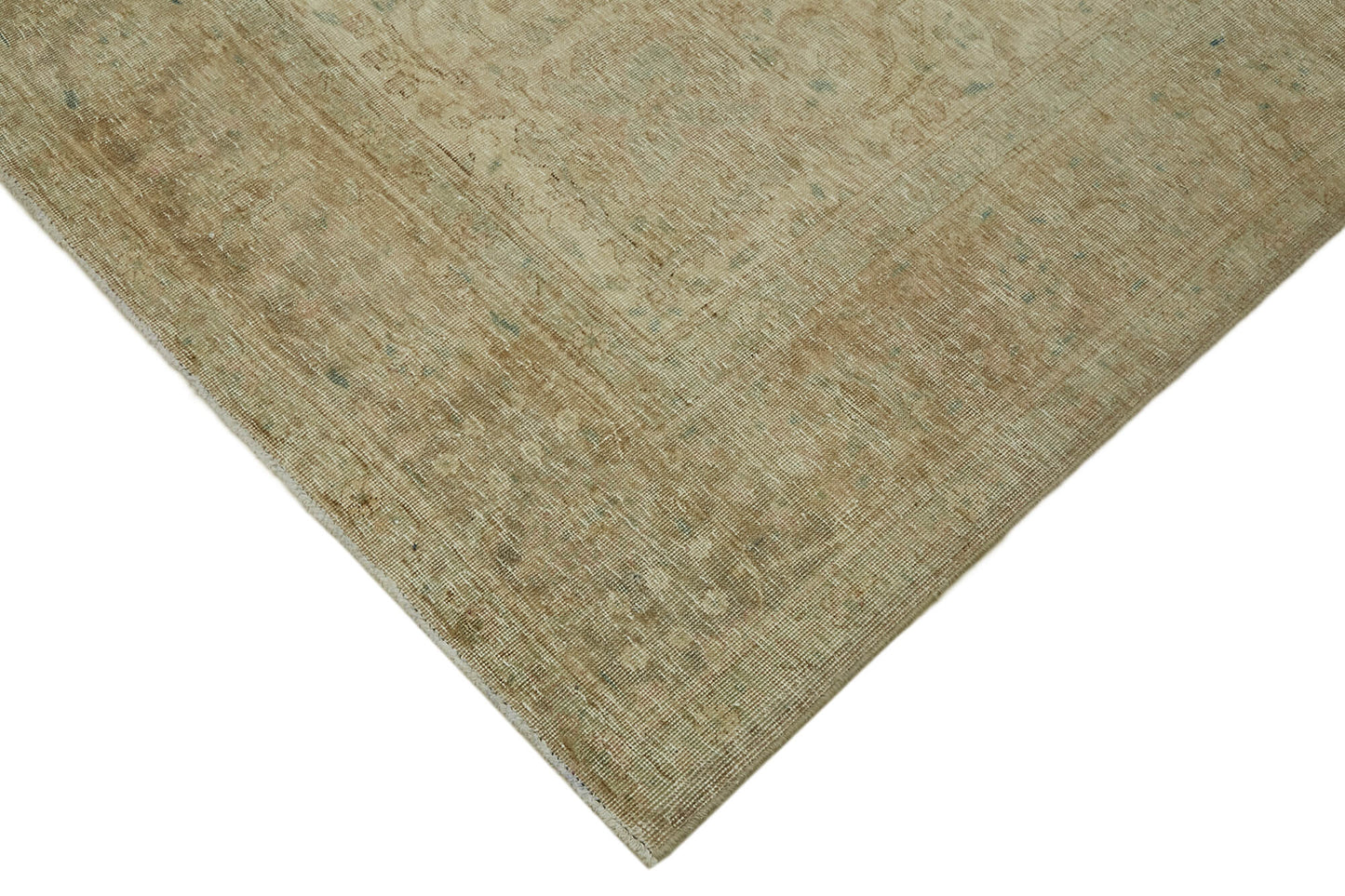 8x11 Beige Vintage Large Area Rug - 44185