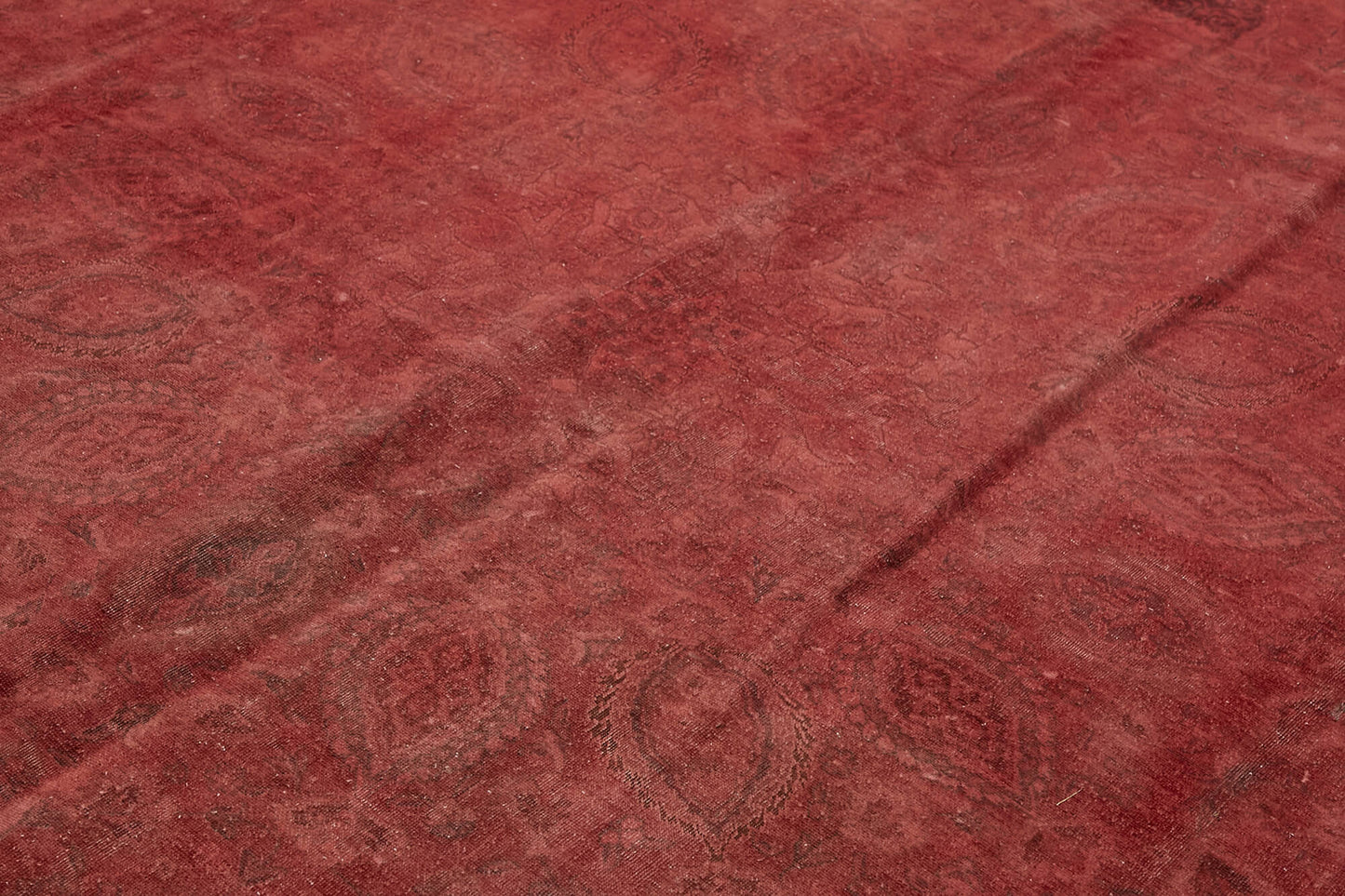 9x13 Red Overdyed Large Area Rug - 44188