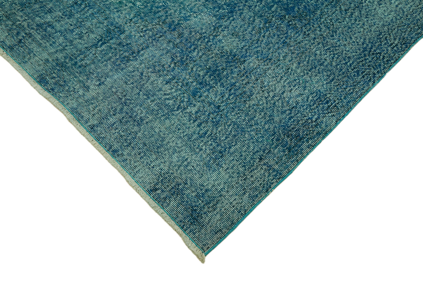 7x10 Turquoise Overdyed Rug - 44198