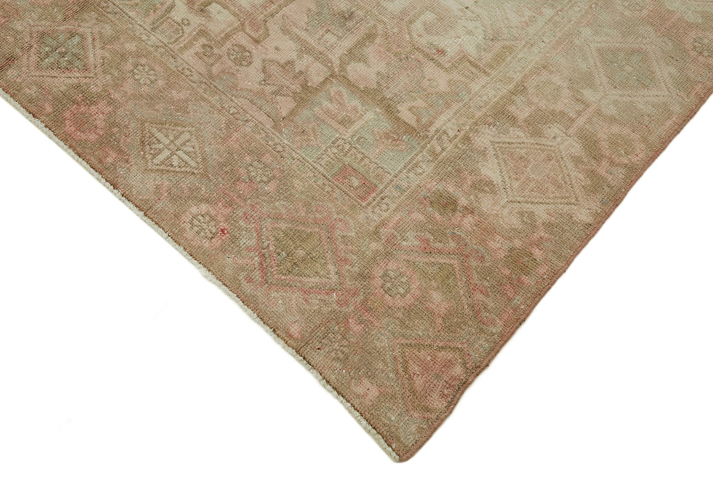 8x11 Beige Vintage Large Area Rug - 44280