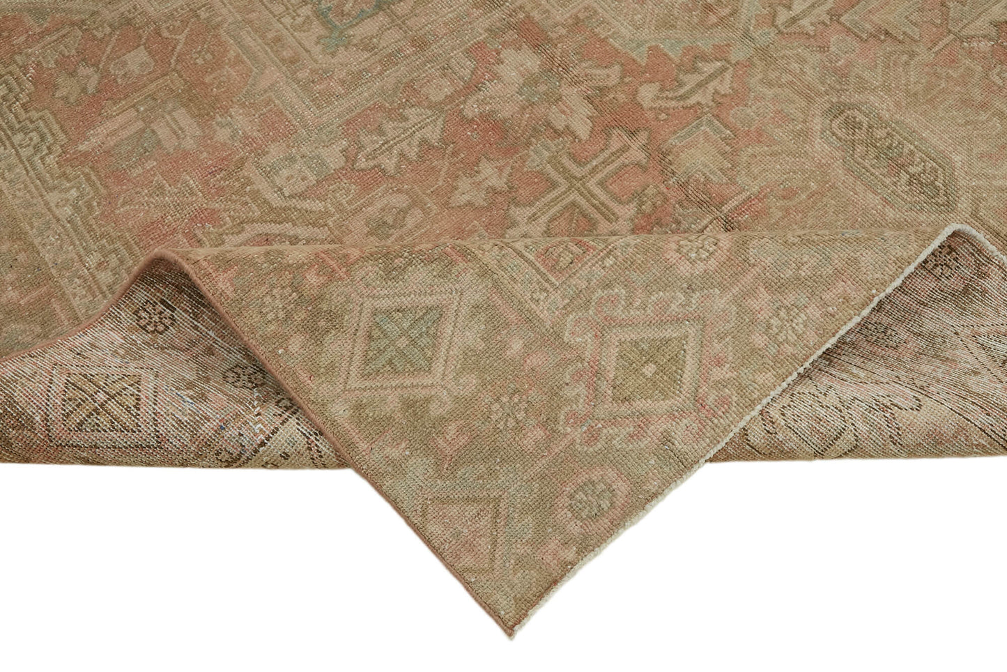 8x11 Beige Vintage Large Area Rug - 44280