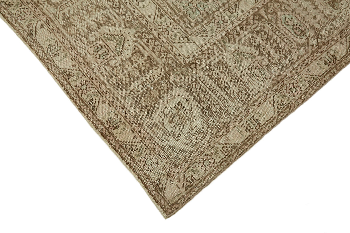 10x13 Beige Vintage Large Area Rug - 44283